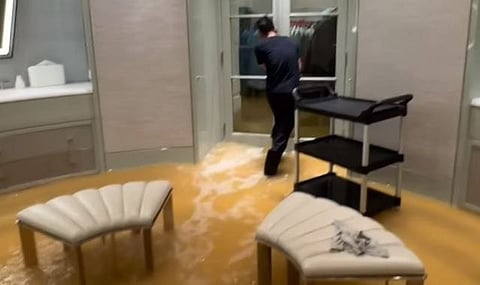 Drake's Home Hit By Flood